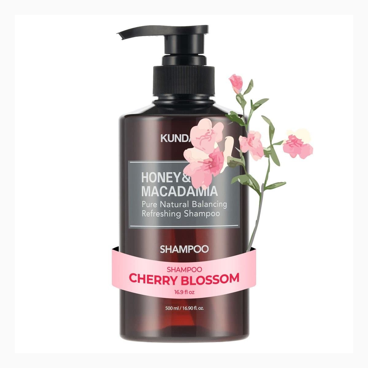 HONEY & MACADAMIA NATURE SHAMPOO 500ML - CHERRY BLOSSOM
