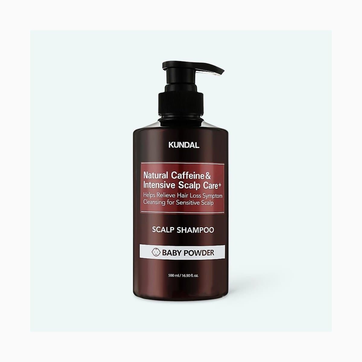 CAFFEINE SHAMPOO 500ML - BABY POWDER