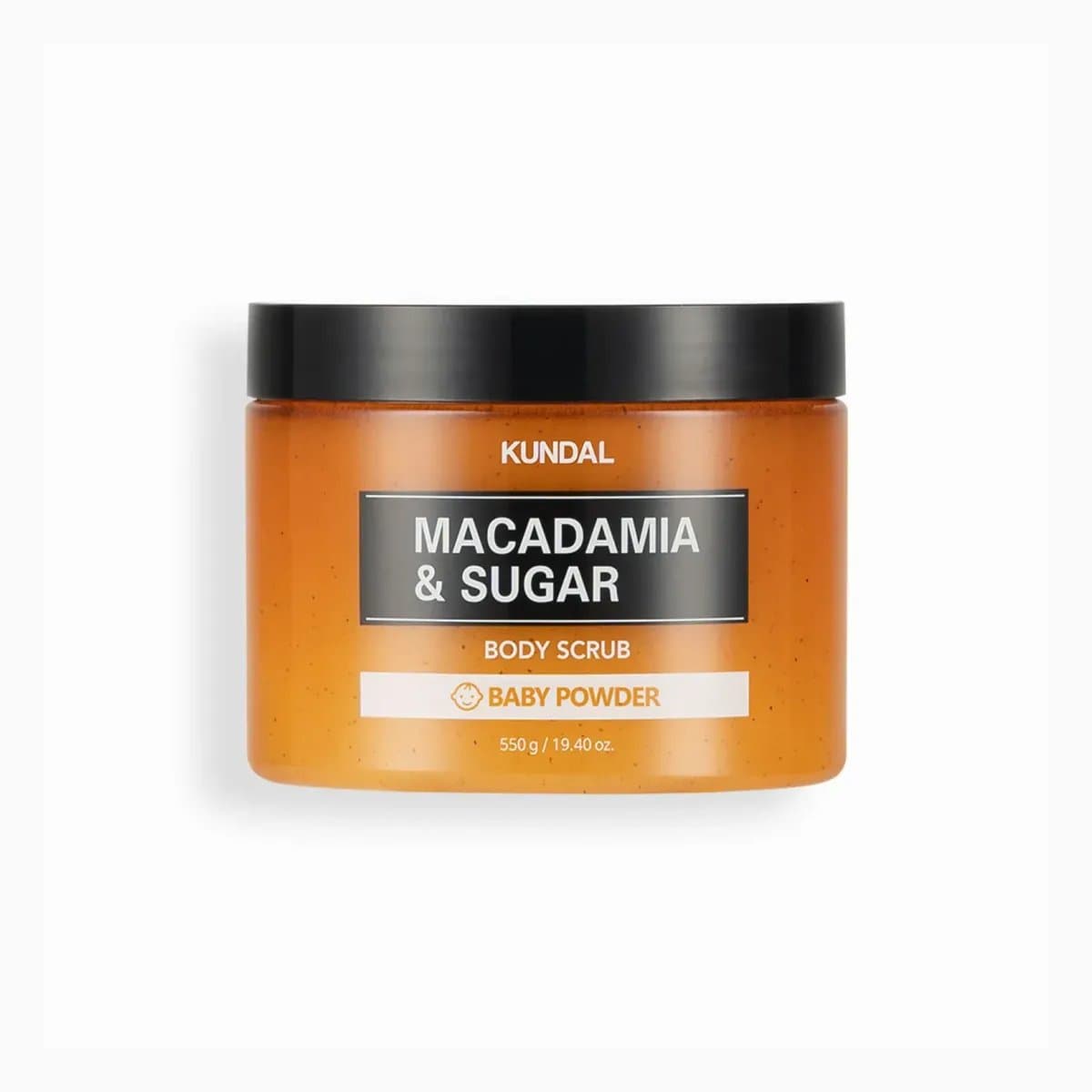 MACADAMIA & SUGAR BODY SCRUB 550G - BABY POWDER