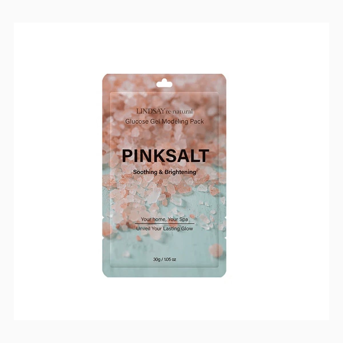 LINDSAY re:natural PinkSalt Modeling Mask