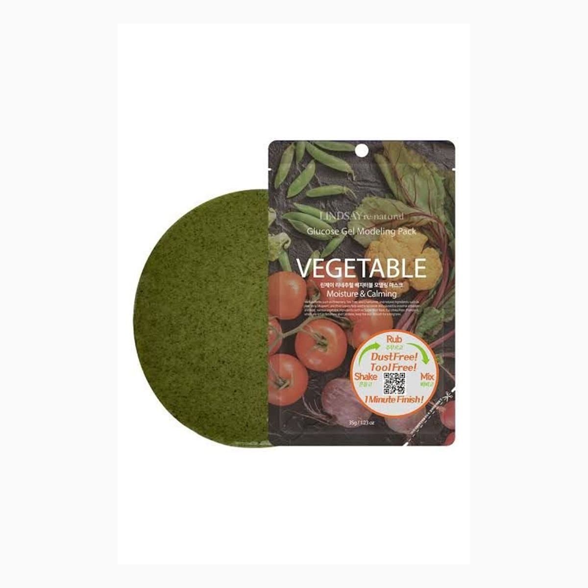 LINDSAY re:natural Vegetable Modeling Mask