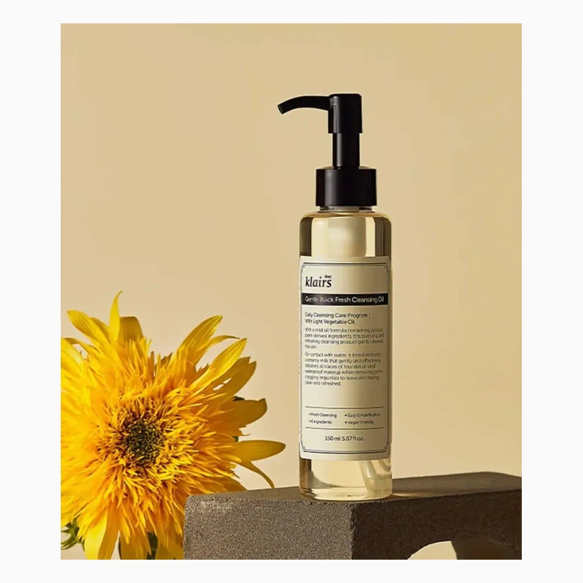 Dear, Klairs Gentle Black Fresh Cleansing Oil 150 mL