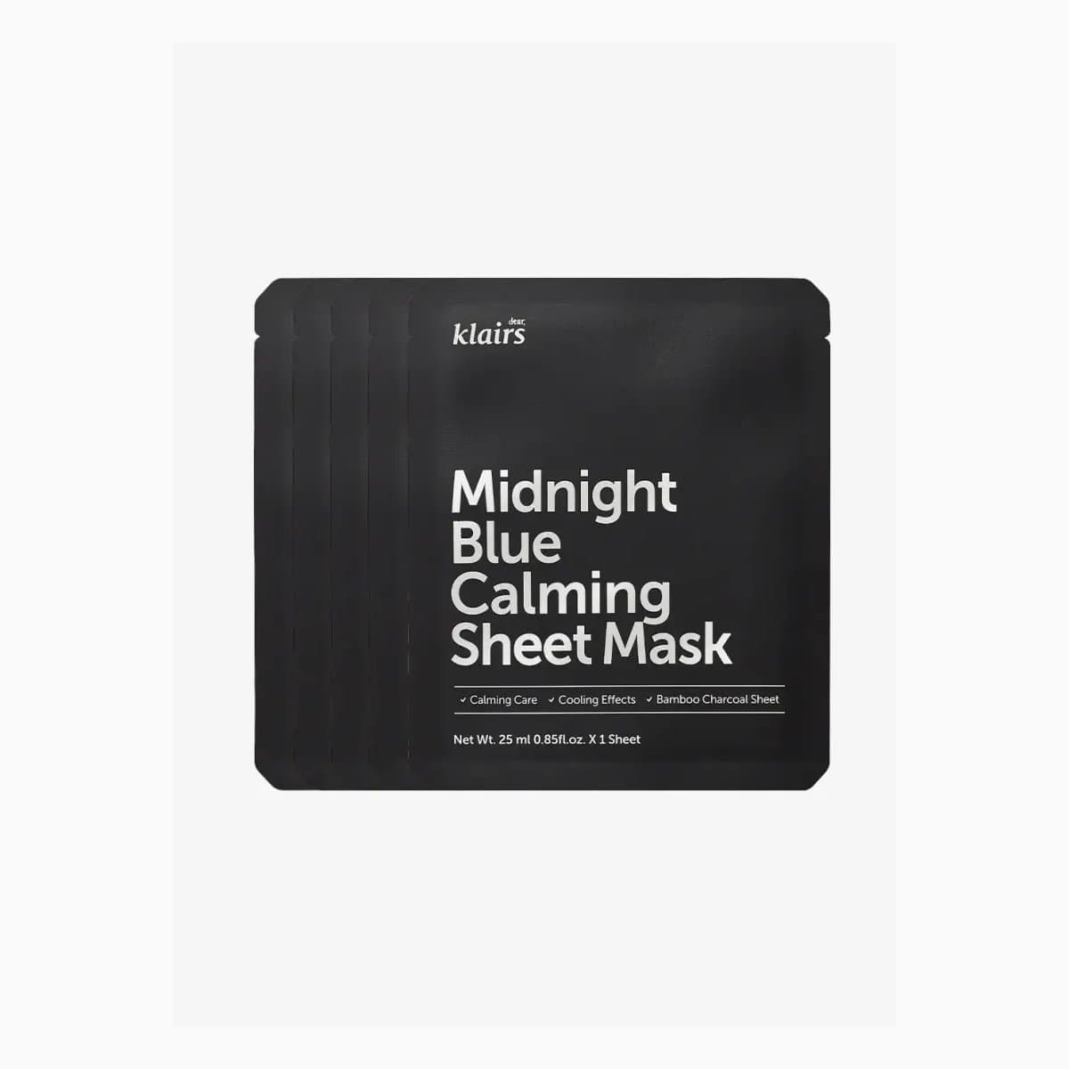 Dear, Klairs Midnight Blue Calming Sheet Mask 25 mL (5 EA)
