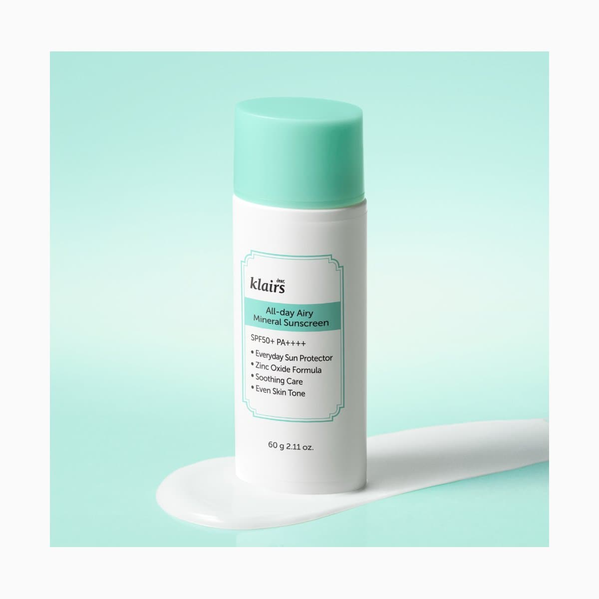 Dear, Klairs All-day Airy Mineral Sunscreen 60 g