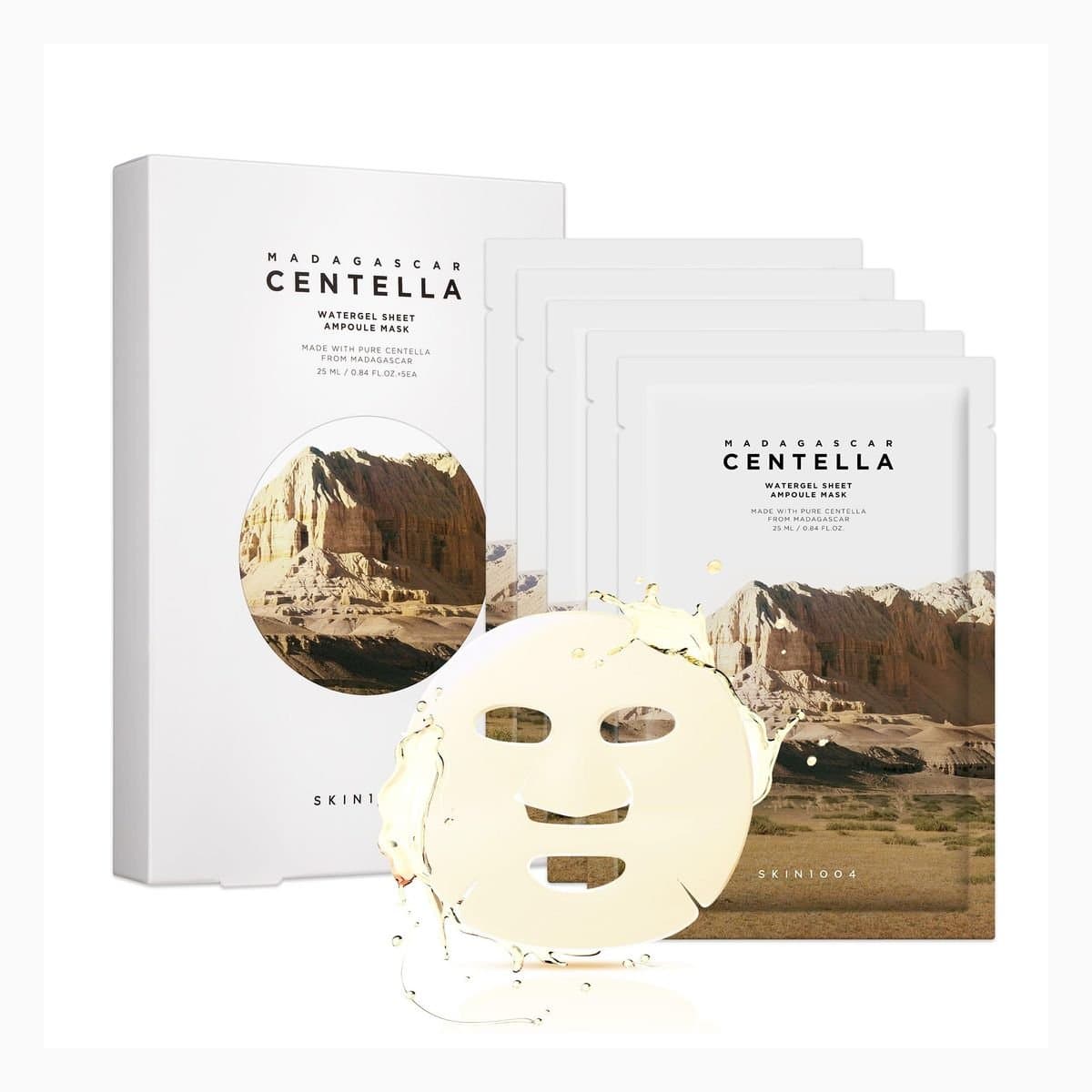 SKIN1004 Madagascar Centella Watergel Sheet Ampoule Mask (5ea)