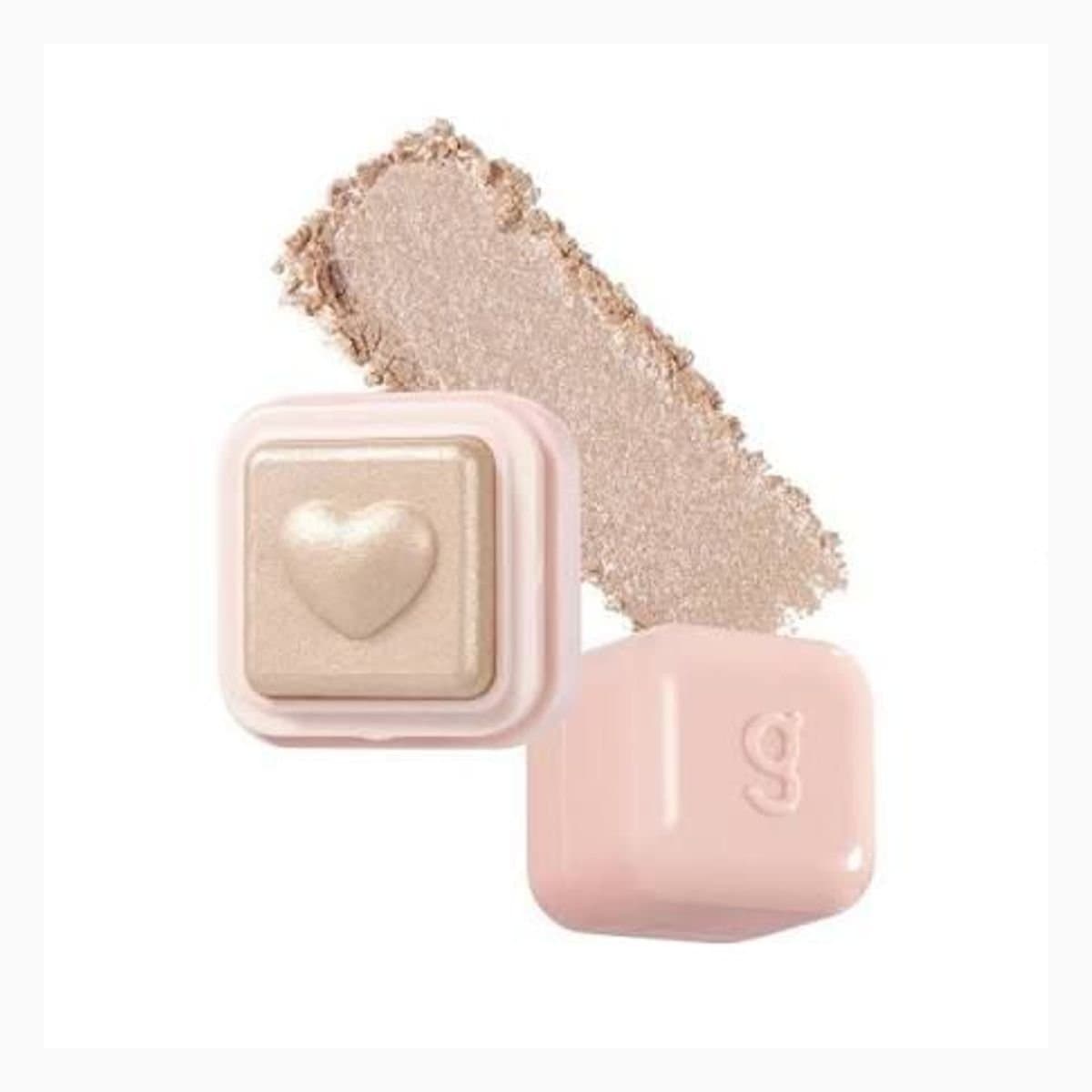 colorgram Milk Bling Heartlighter 2 types 01 Peach Heart