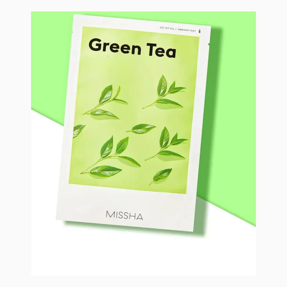 MISSHA AIRY_FIT_SHEET_MASK_[GREEN_TEA]