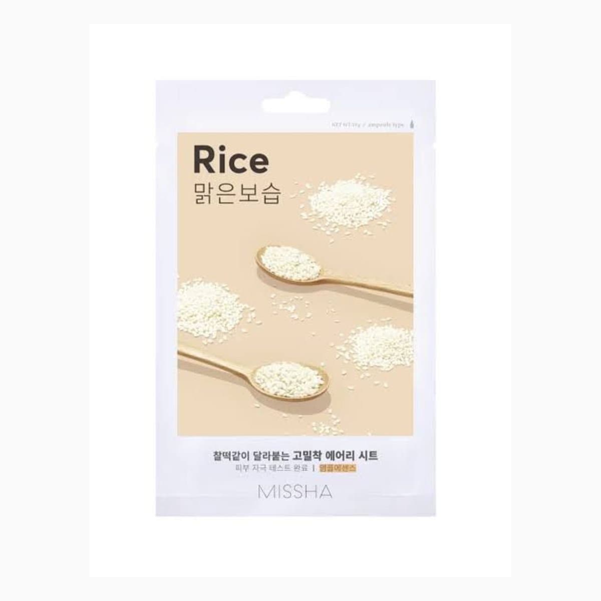 MISSHA AIRY_FIT_MASK_[RICE]
