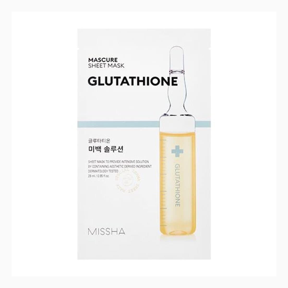 MISSHA MASCURE_WHITENING_SHEET_MASK