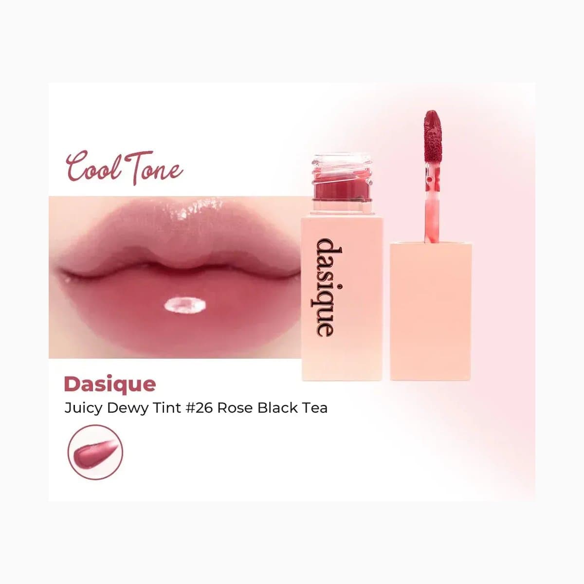 Dasique Juicy Dewy Tint #26 Rose Black Tea