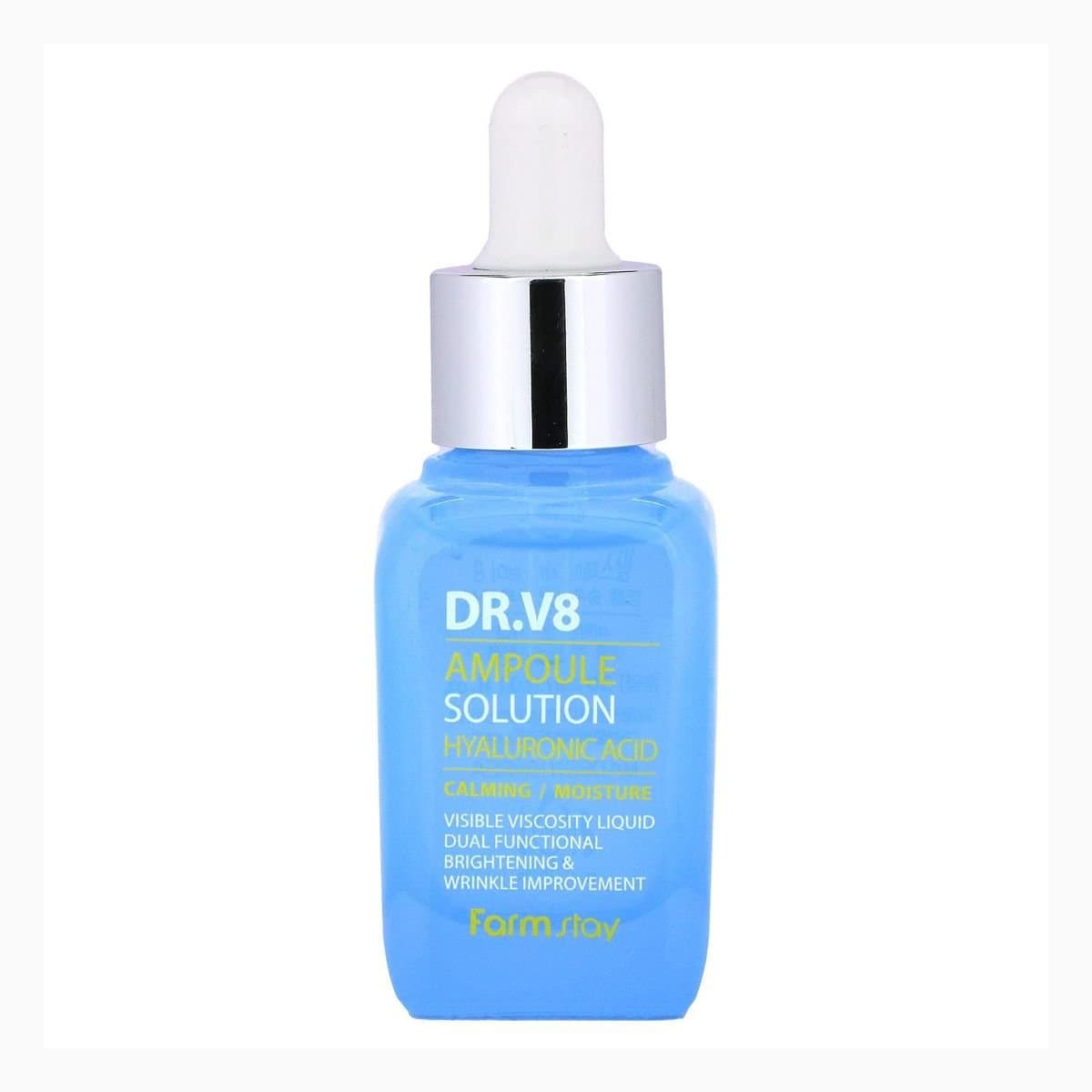FARMSTAY DR.V8 AMPOULE SOLUTION HYALURONIC ACID