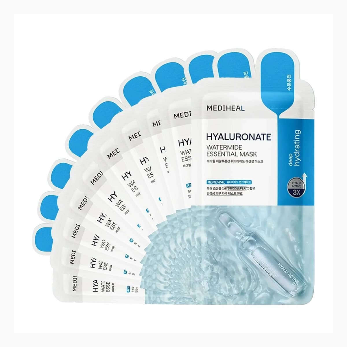 MEDIHEAL Hyaluronic Acid Watermide Essential Mask *10_LW