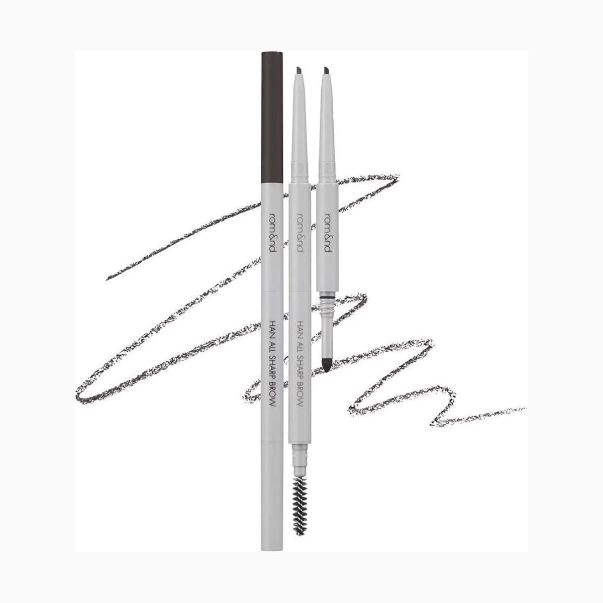 rom&nd HAN ALL FLAT BROW c1 classic gray