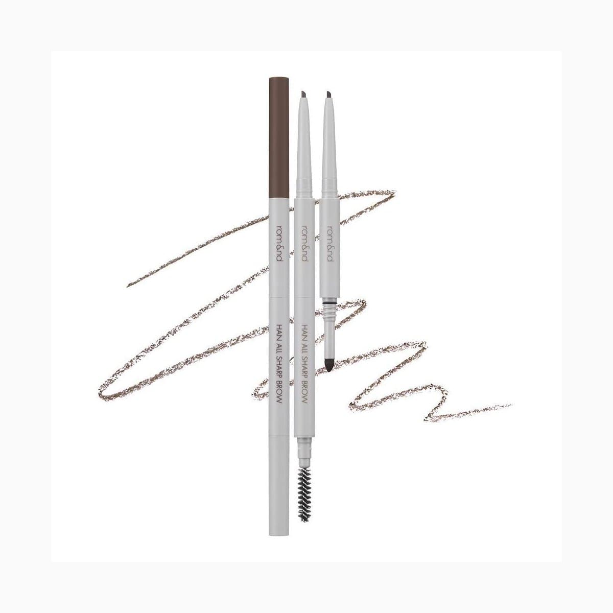 rom&nd HAN ALL FLAT BROW c2 grace taupe