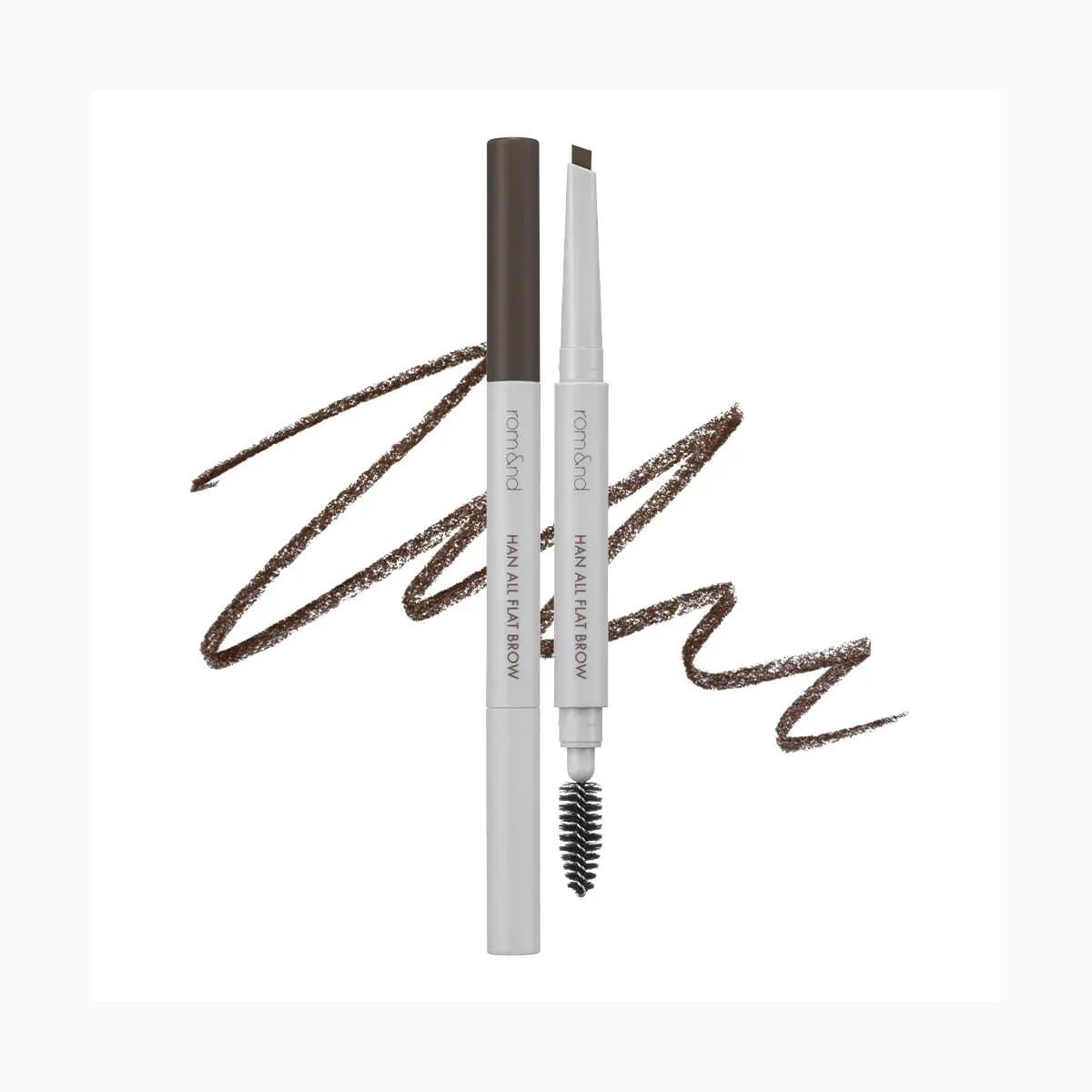 rom&nd HAN ALL FLAT BROW w1 gentle brown