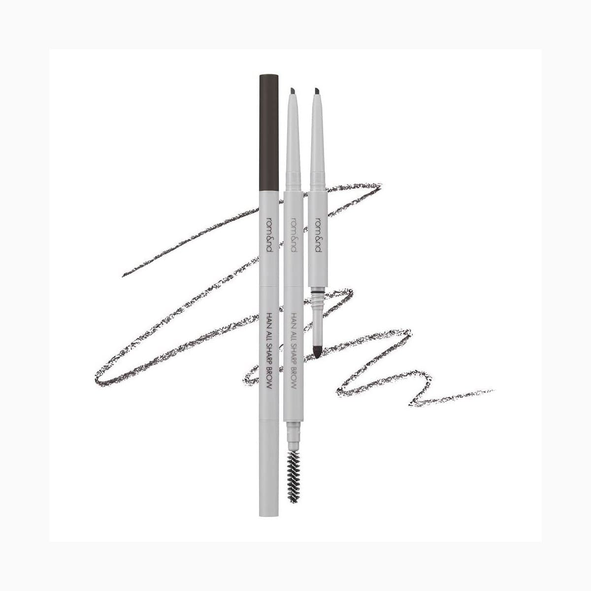 rom&nd HAN ALL SHARP BROW c1 classic gray
