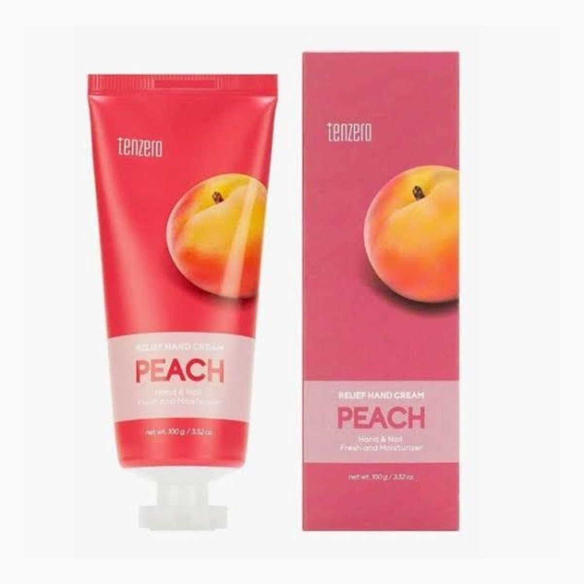 TENZERO RELIEF HAND CREAM - PEACH