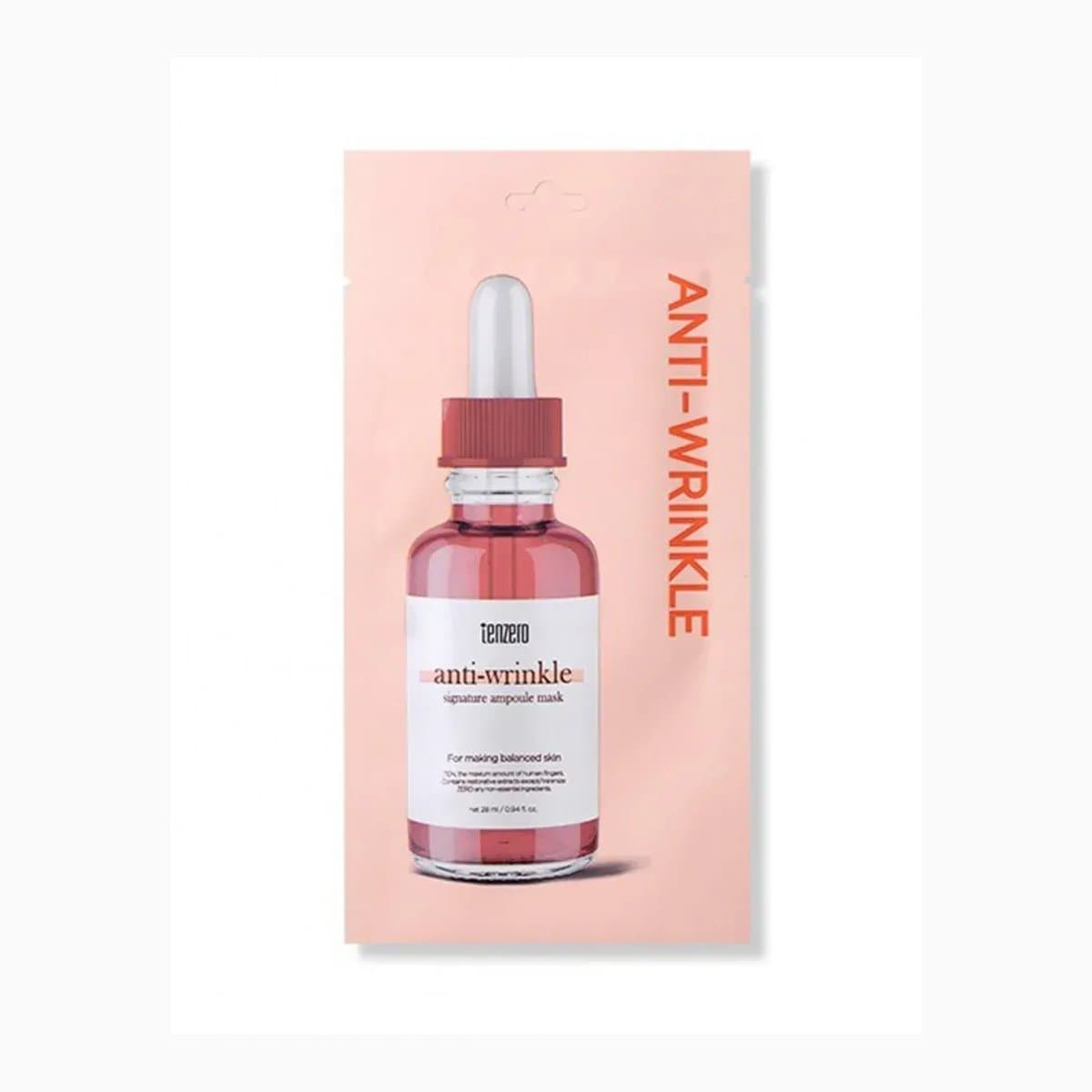 TENZERO SIGNATURE AMPOULE MASK ANTI-WRINKLE