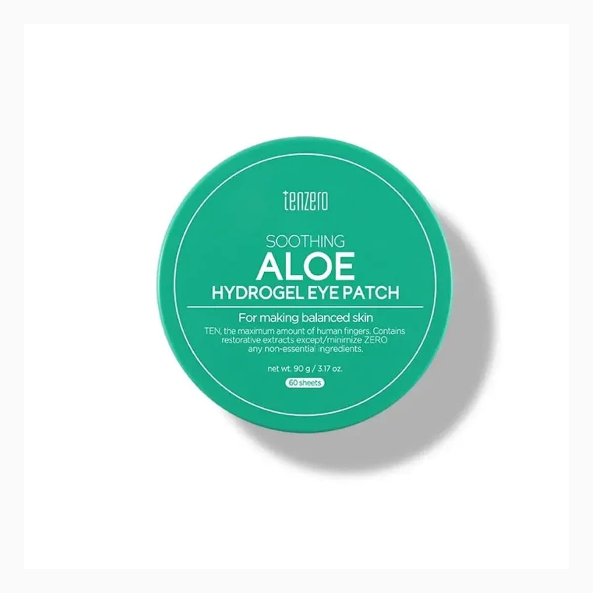 TENZERO SOOTHING ALOE HYDROGEL EYE PATCH