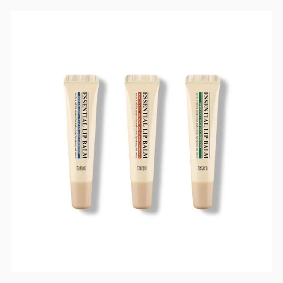 TENZERO ESSENCIAL LIP BALM 3 SET