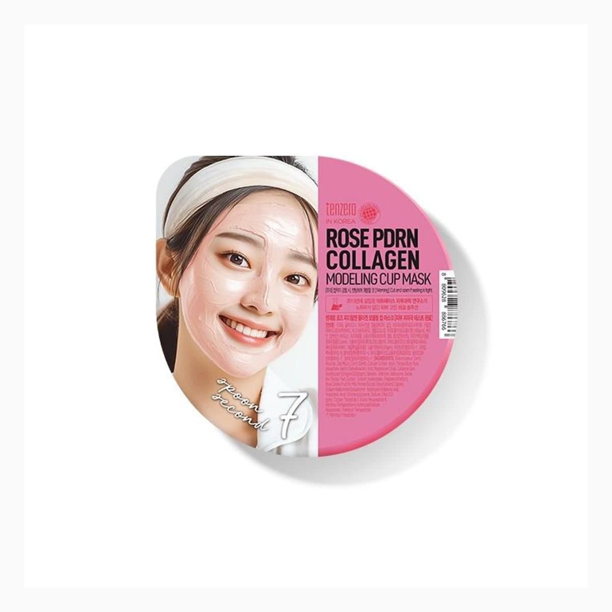TENZERO ROSE PDRN COLLAGEN MODELING CUP MASK