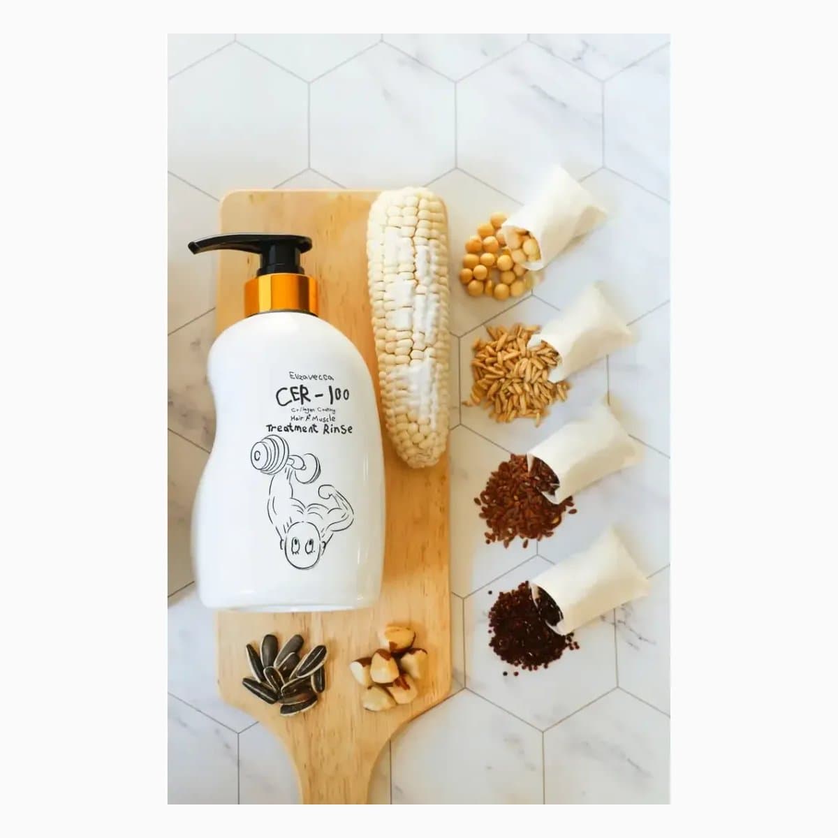 CER-100 collagen coating hair muscle treatment rinse