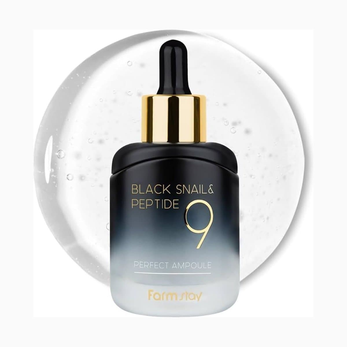 FARMSTAY BLACK SNAIL & PEPTIDE9 PERFECT AMPOULE
