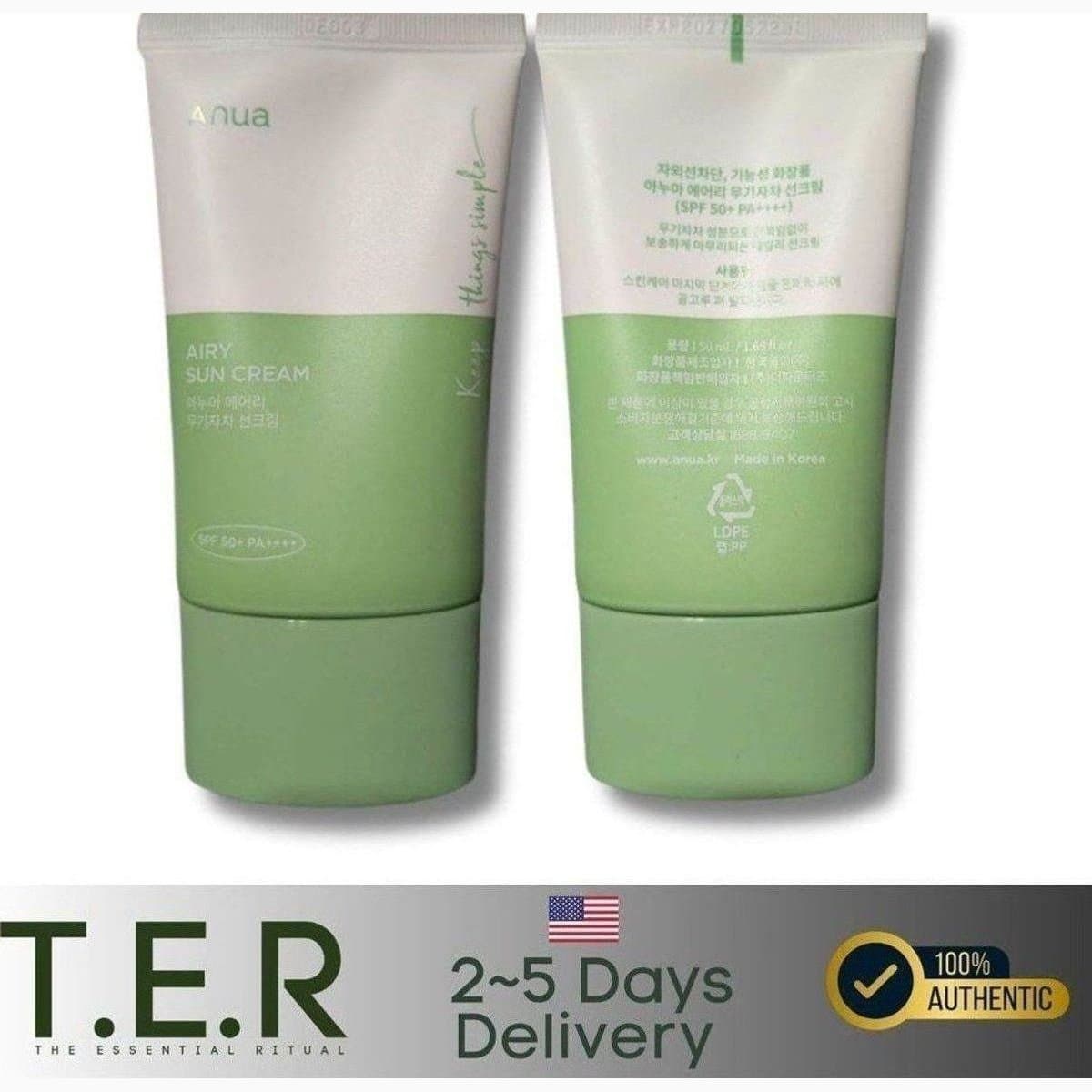 ANUA AIRY SUN CREAM