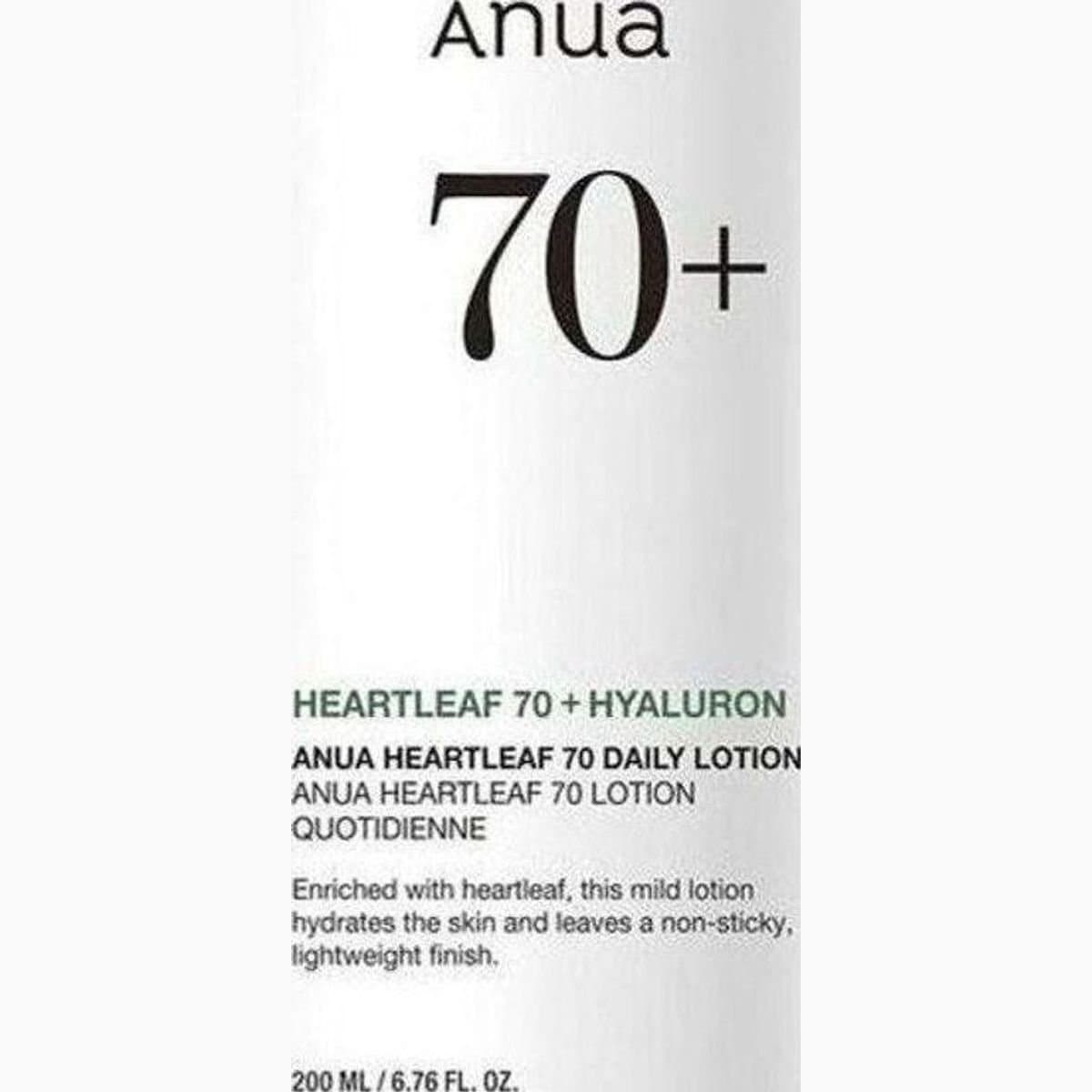 ANUA HEARTLEAF 70% DAILY LOTION 200ml