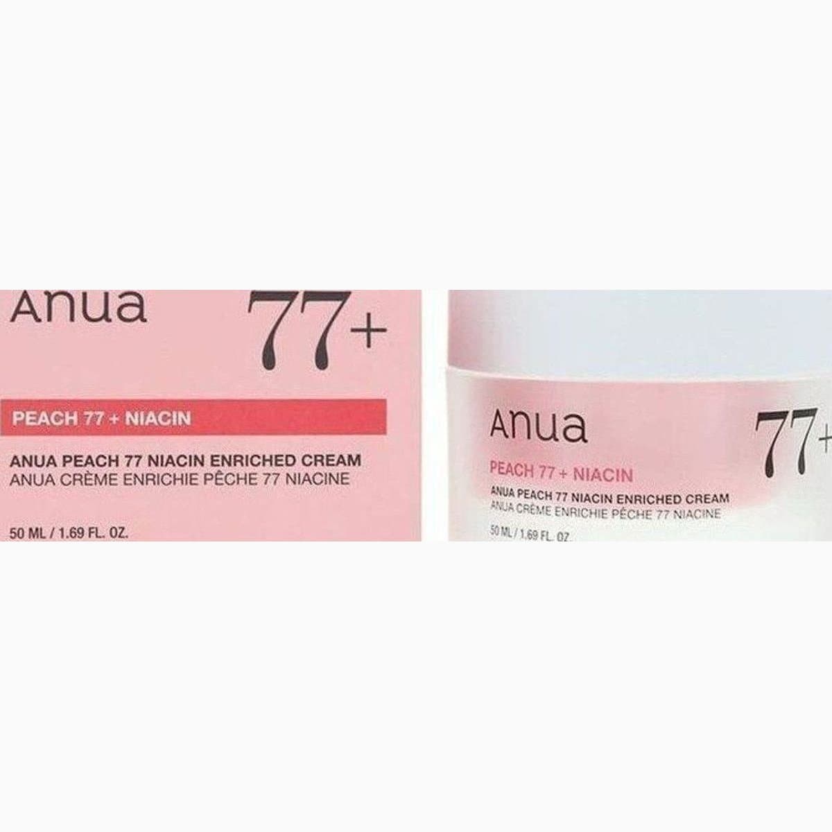 ANUA PEACH 77% NIACIN ENRICHED CREAM 50ml