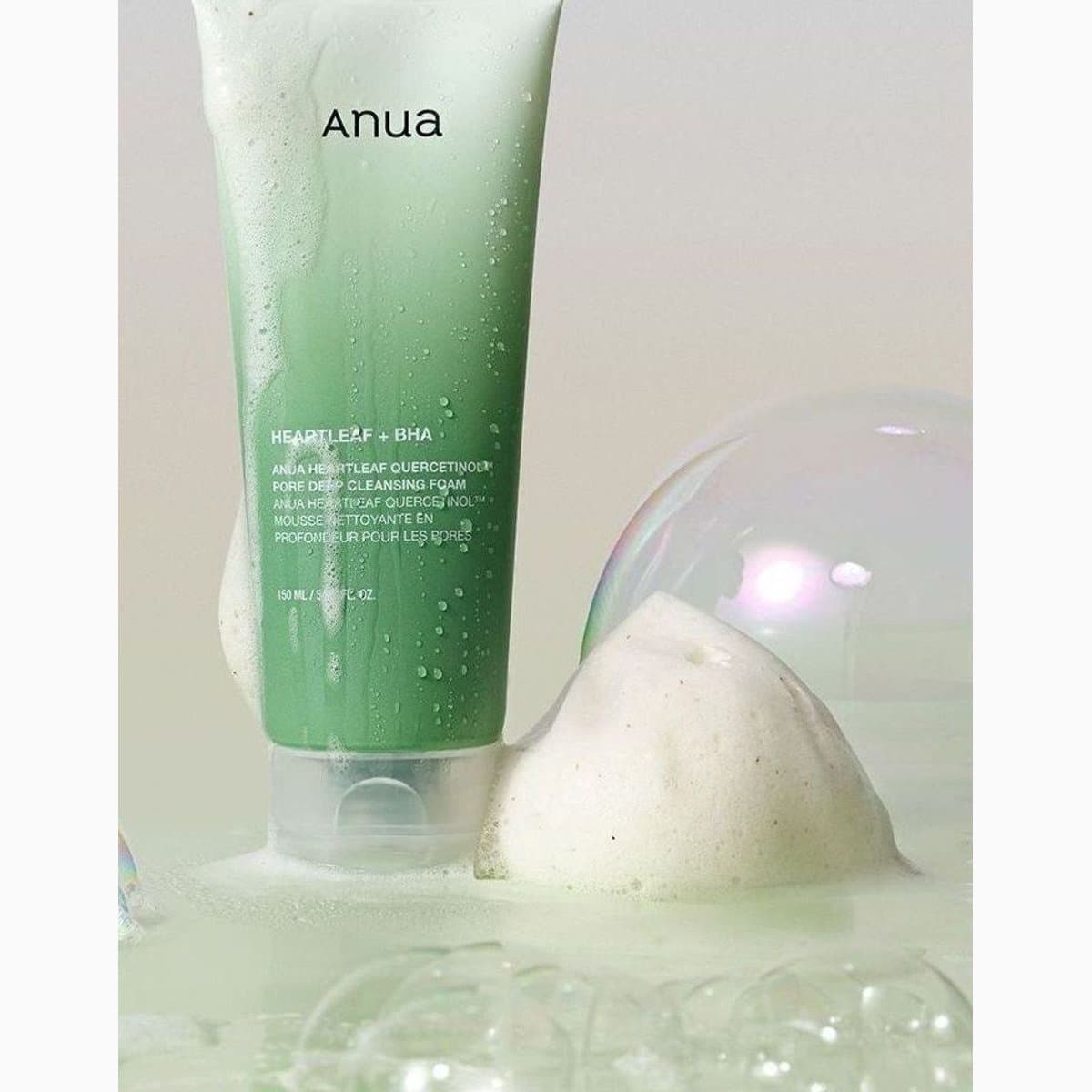 ANUA HEARTLEAF QUERCETINOL PORE DEEP CLEANSING FOAM 150ml