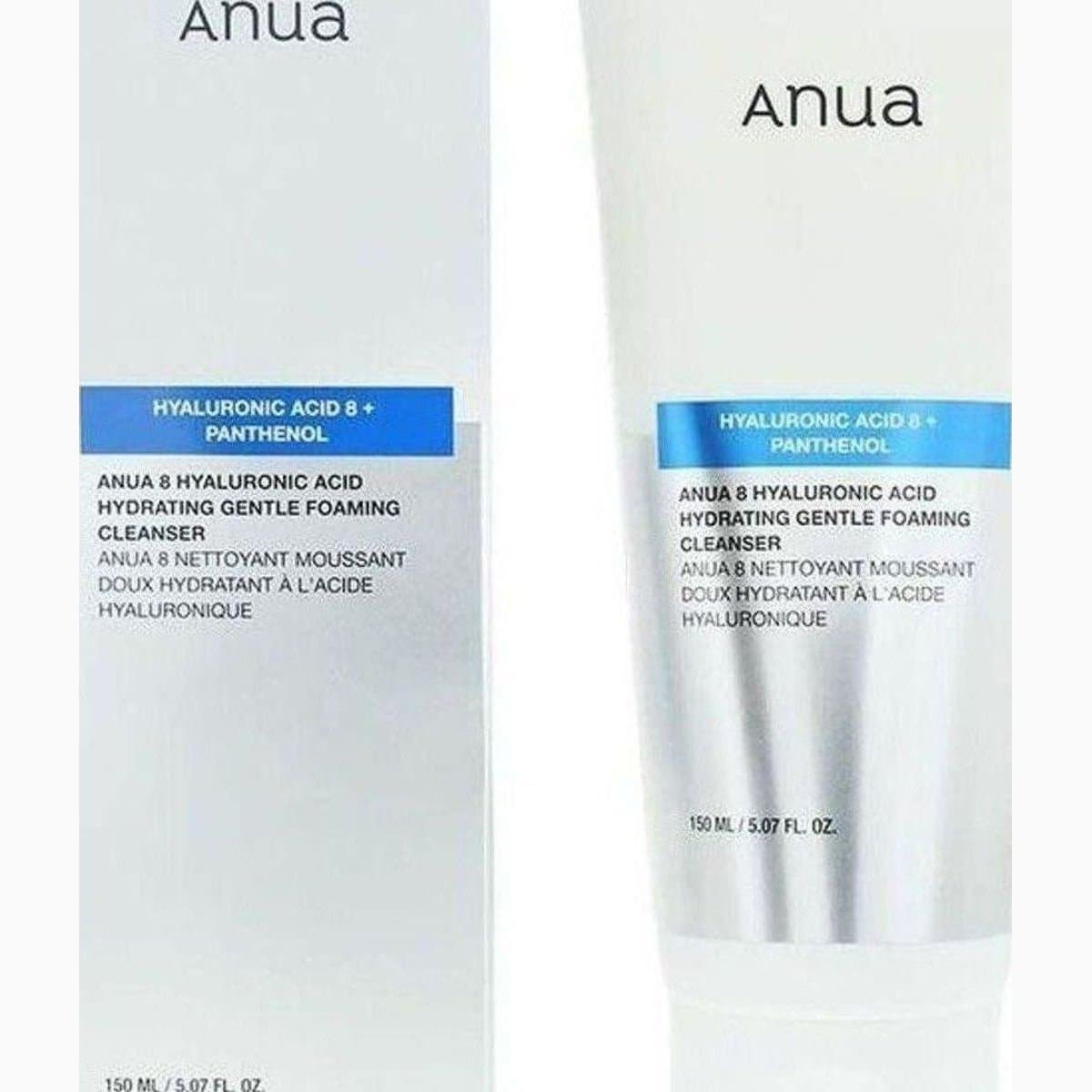 ANUA 8 HYALURONIC ACID HYDRATING GENTLE FOAMING CLEANSER 150ml