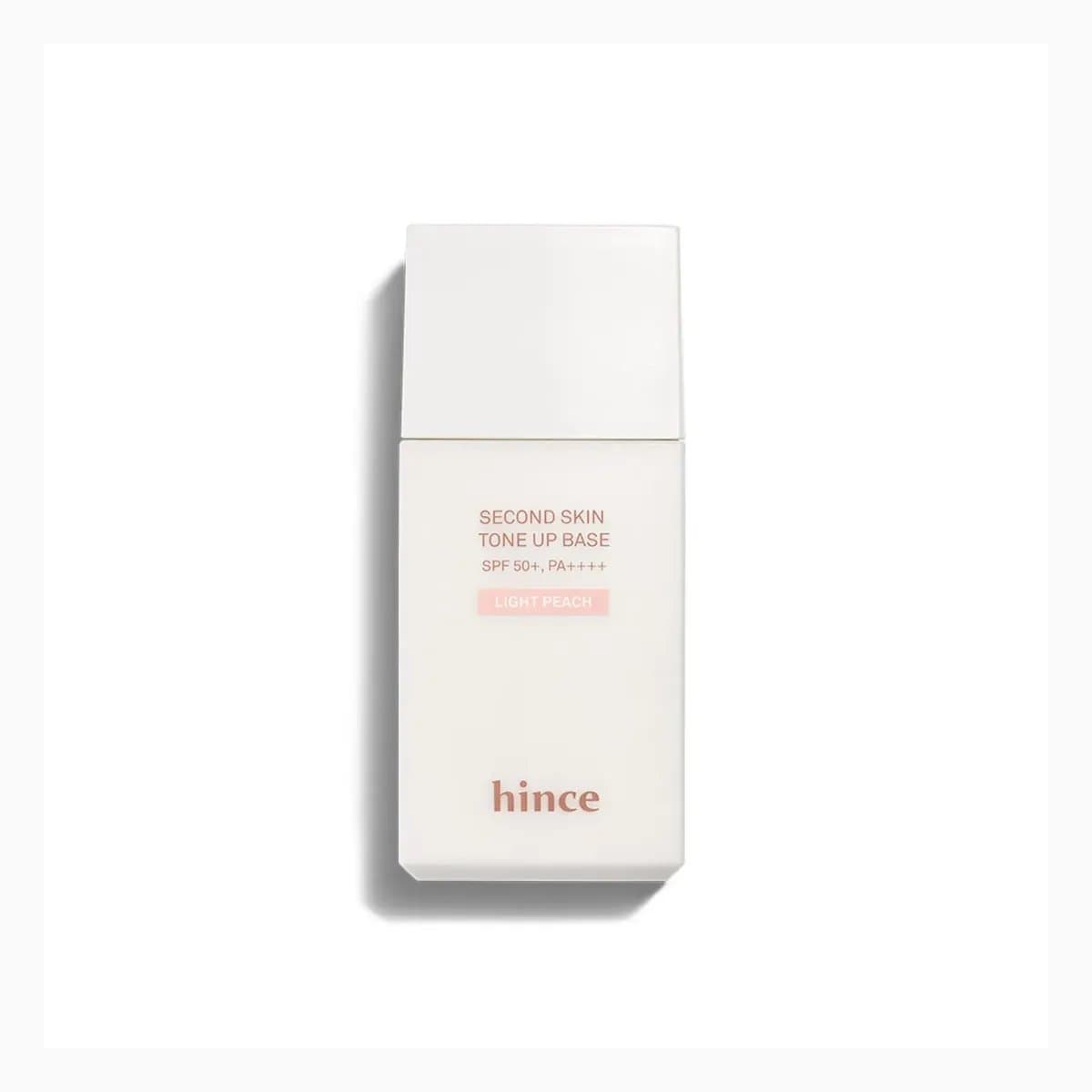 hince SECOND SKIN TONE UP BASE LIGHT PEACH