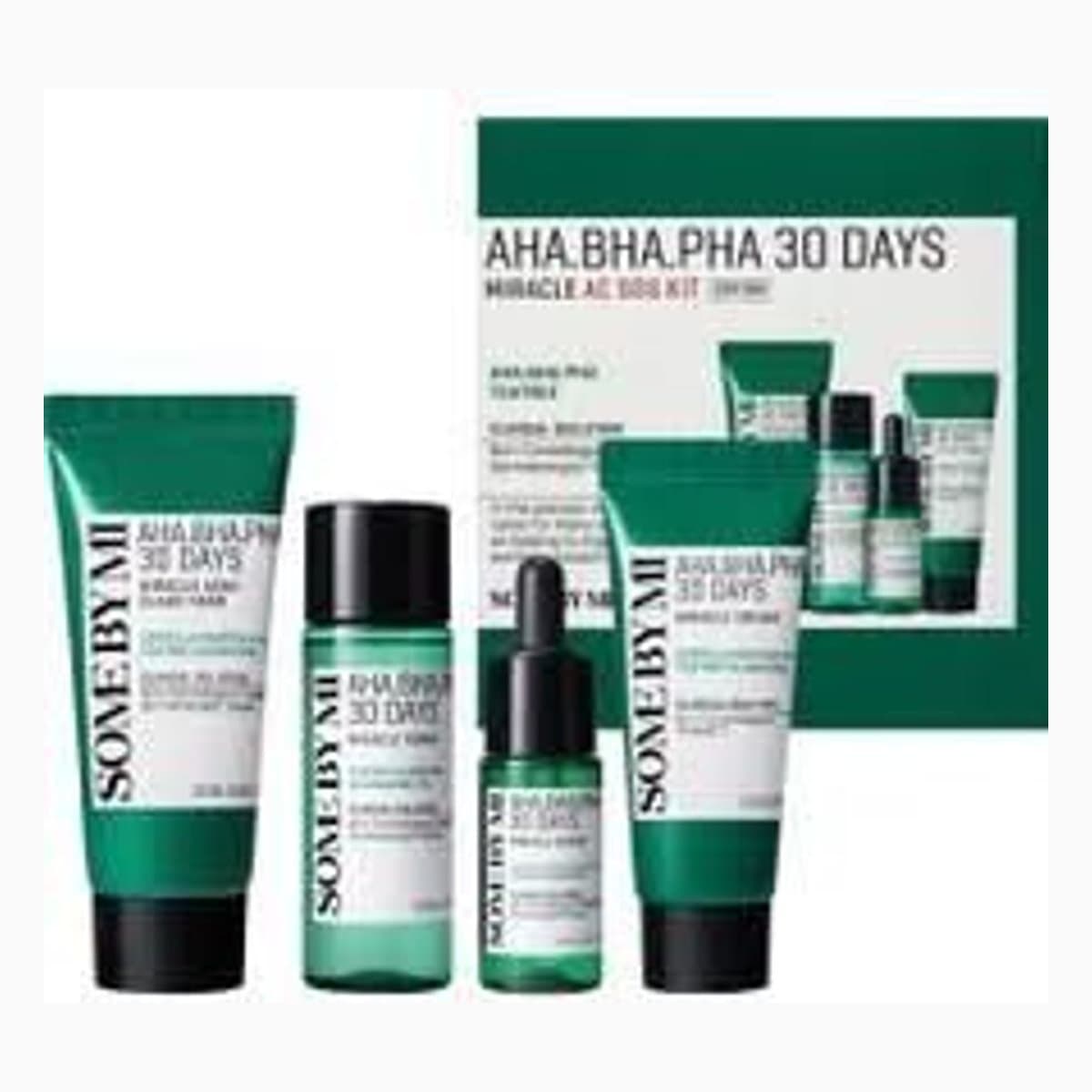 SOME BY MI AHA-BHA-PHA 30 DAYS MIRACLE AC S.O.S KIT (4components)