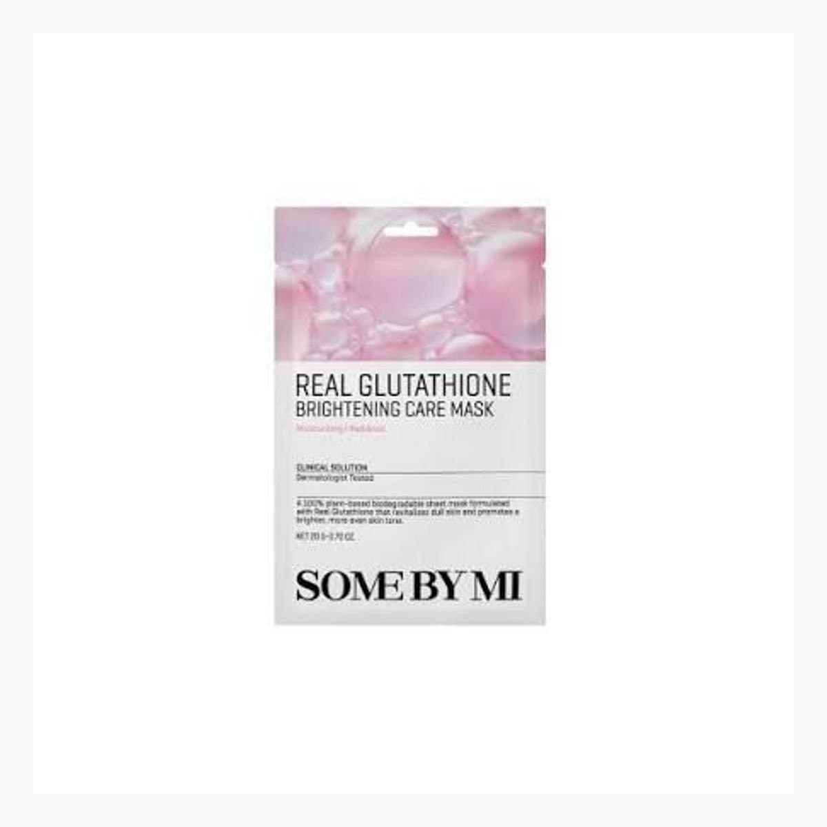SOME BY MI REAL GLUTATHIONE BRIGHTENING CARE MASK [20g]