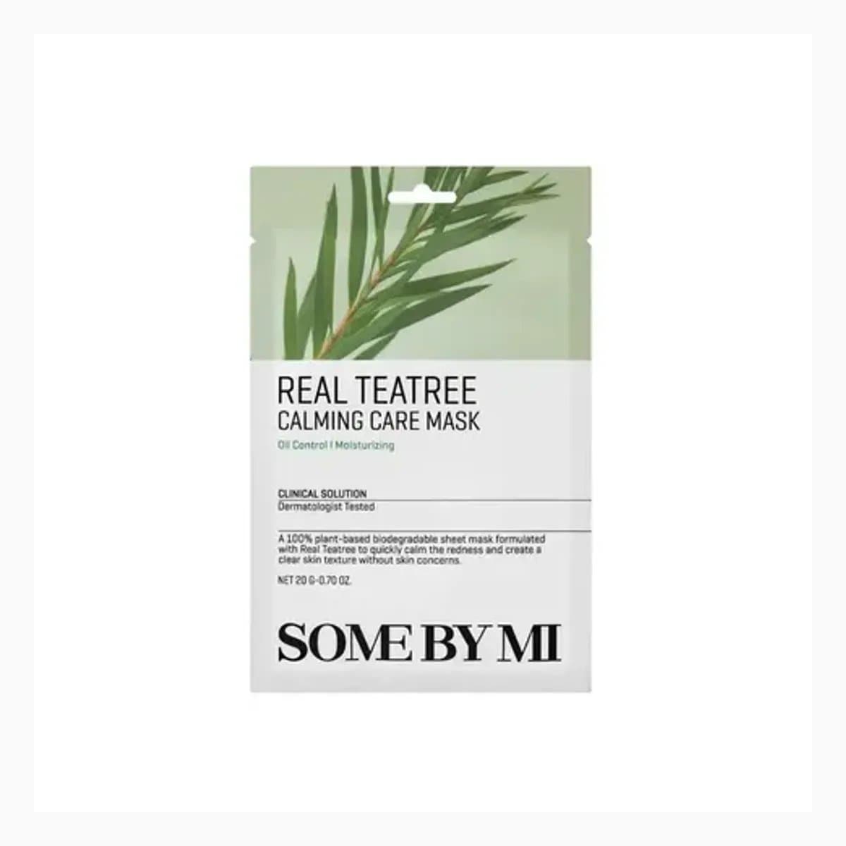 SOME BY MI REAL TEATREE CALMING CARE MASK [20g]