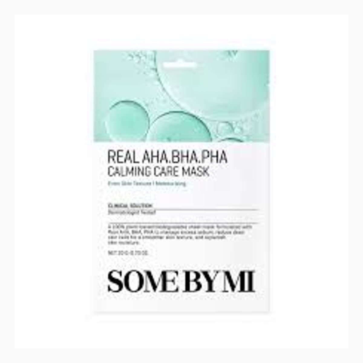 SOME BY MI REAL AHA-BHA-PHA CALMING CARE MASK [20g]