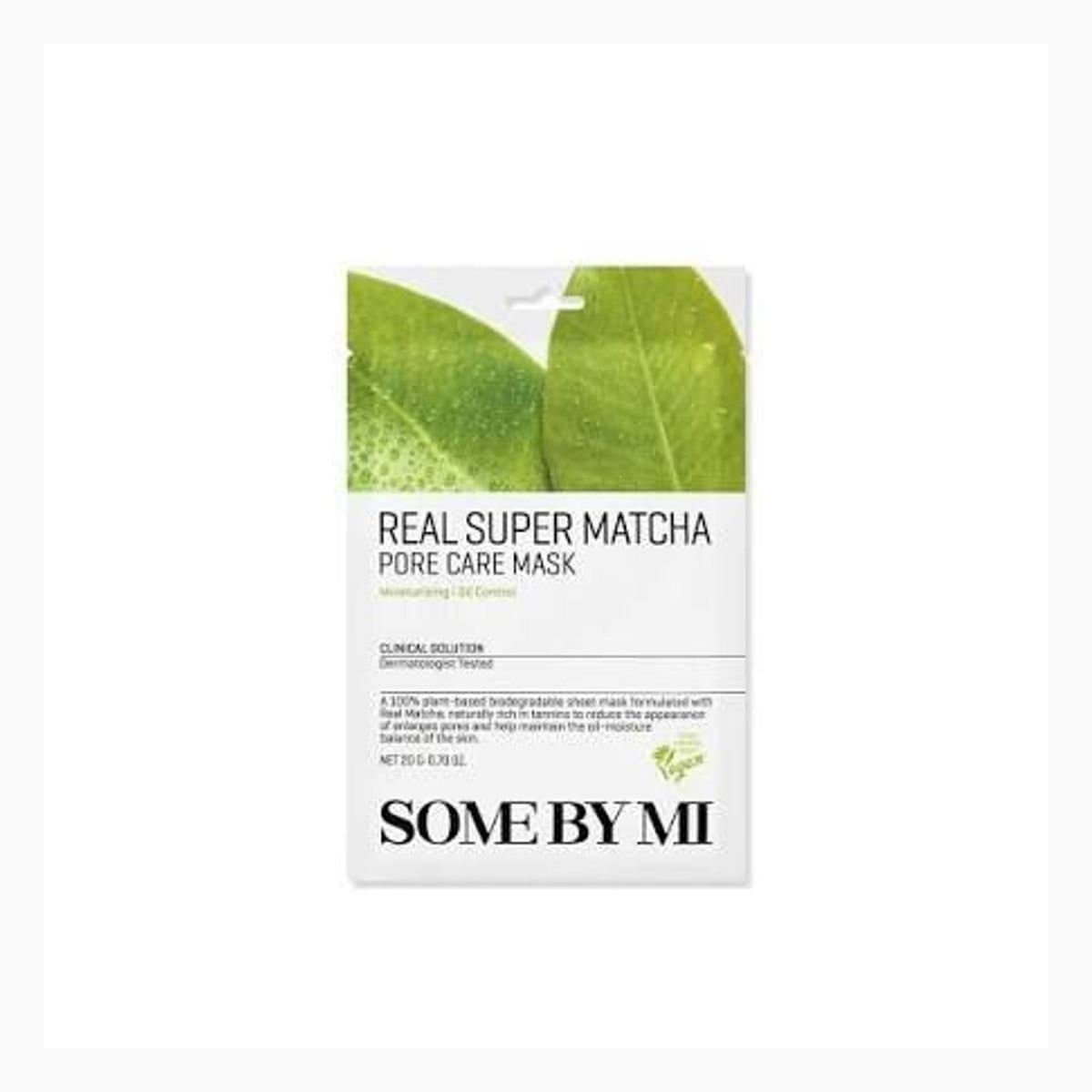 SOME BY MI REAL SUPER MATCHA PORE CARE MASK [20g]