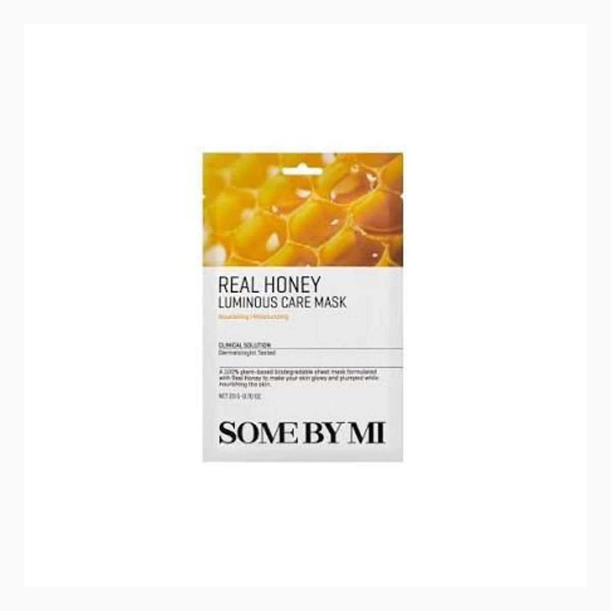 SOME BY MI REAL HONEY LUMINOUS CARE MASK [20g]