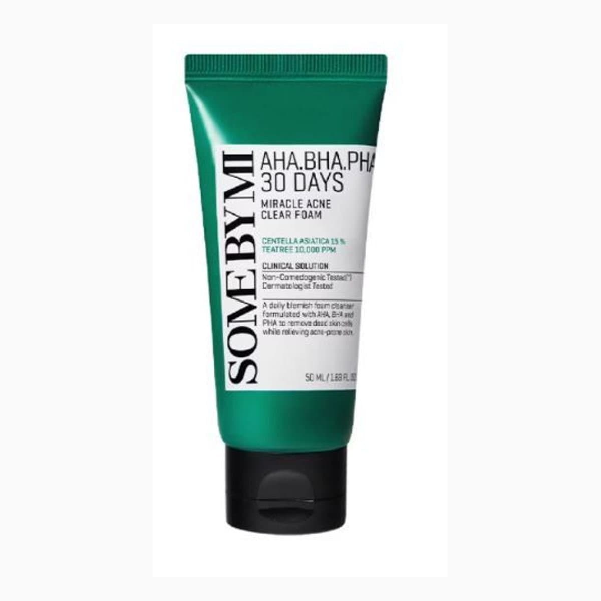 SOME BY MI AHA-BHA-PHA 30 DAYS MIRACLE ACNE CLEAR FOAM [50ml] (Shrink film/Barcode)