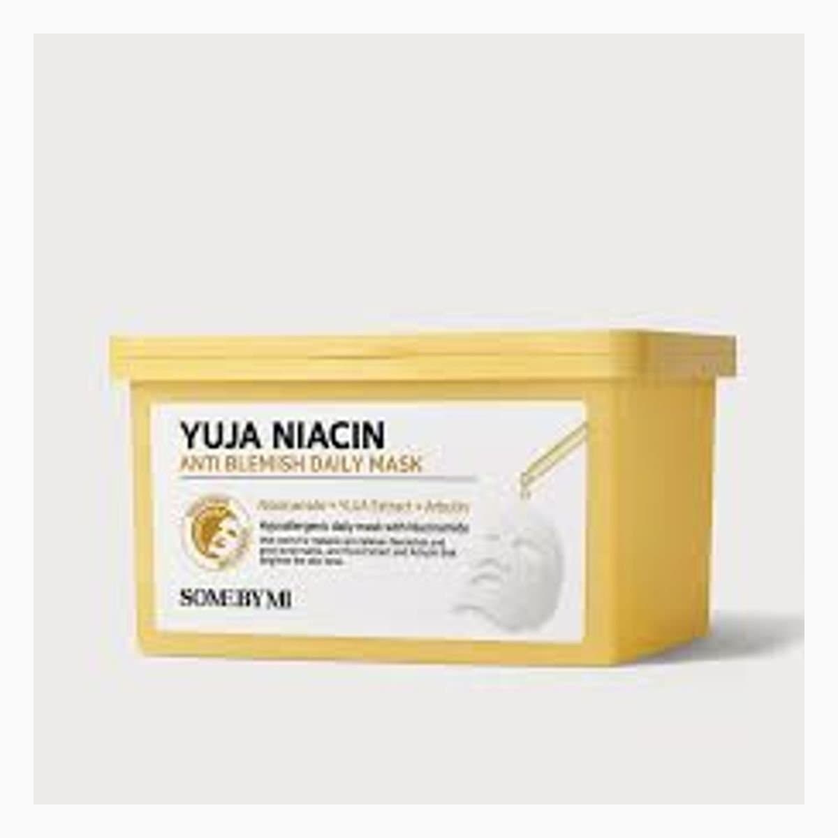 SOME BY MI YUJA NIACIN ANTI-BLEMISH DAILY MASK  [30 sheets]