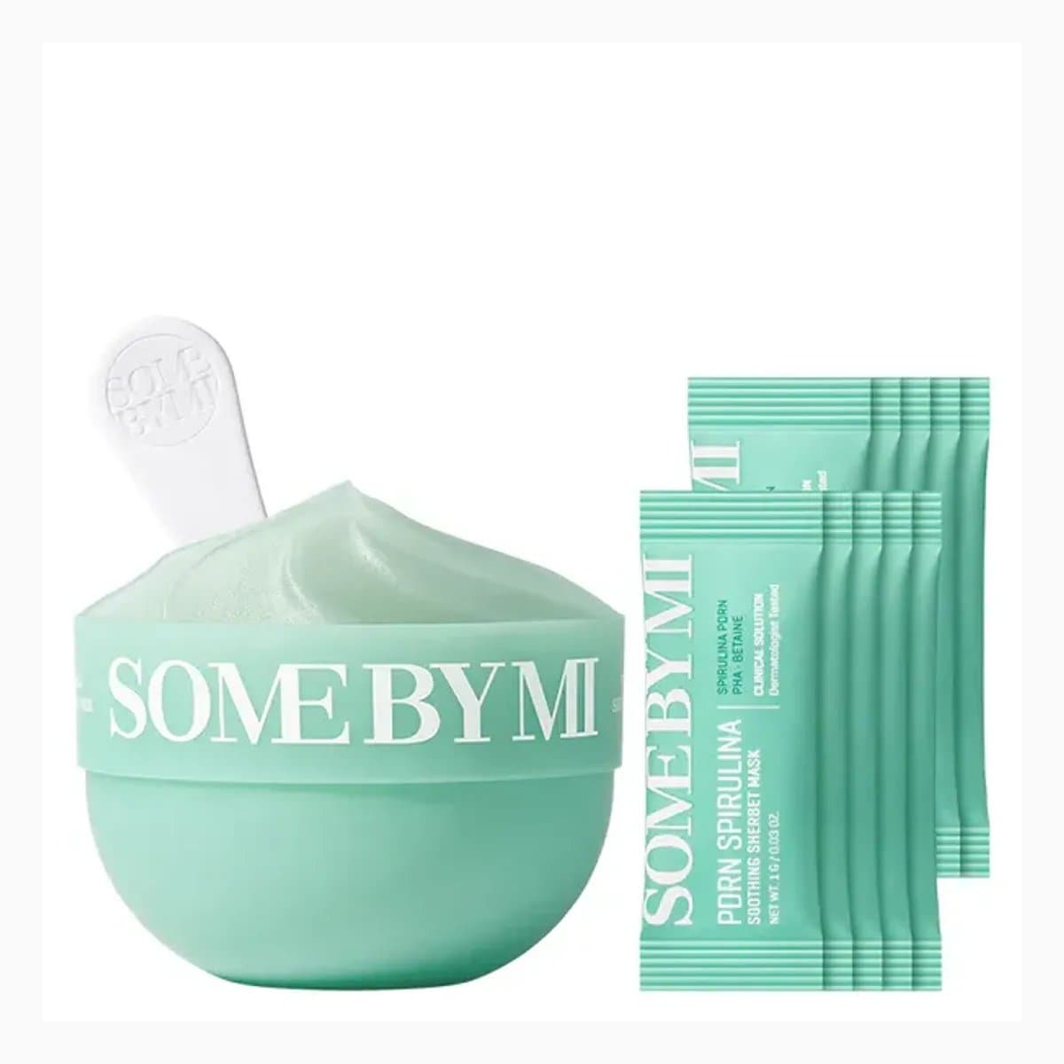 SOME BY MI PDRN SPIRULINA SOOTHING SHERBET MASK [1g*10EA]