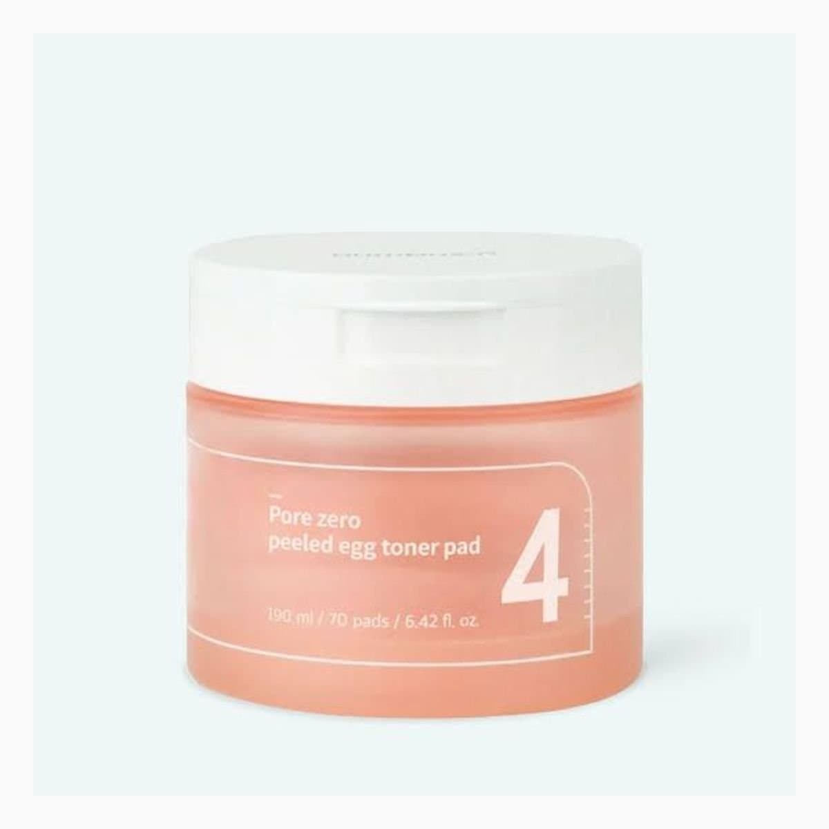 No.4 Pore Zero Peeled Egg Toner Pad