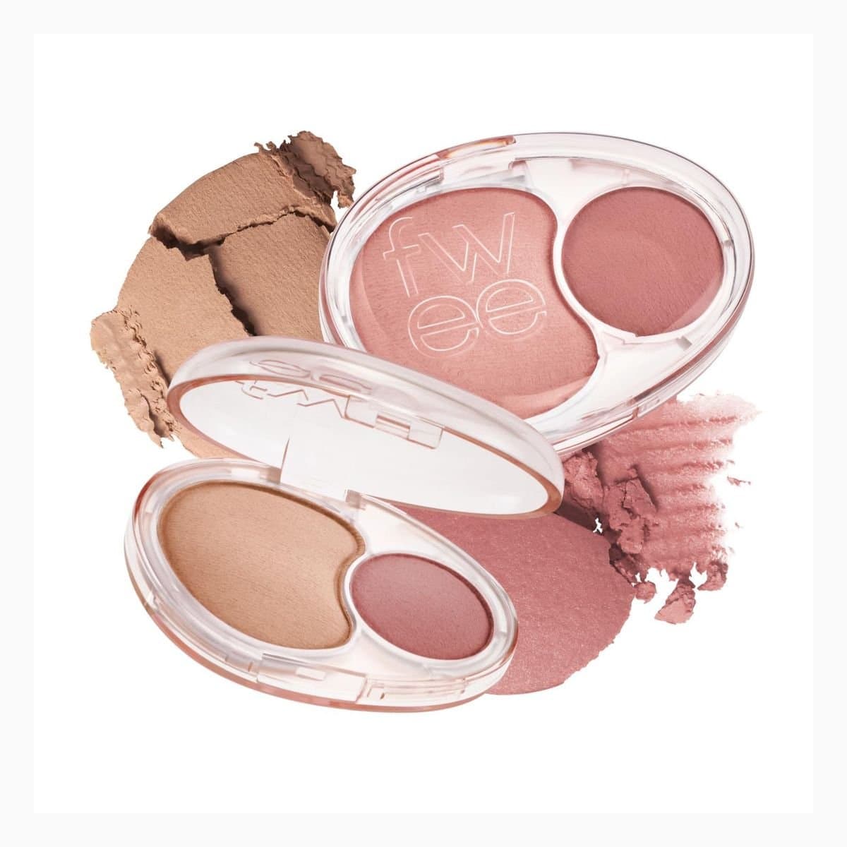 fwee MELLOW DUAL BLUSH RS02 HUMMING TALK