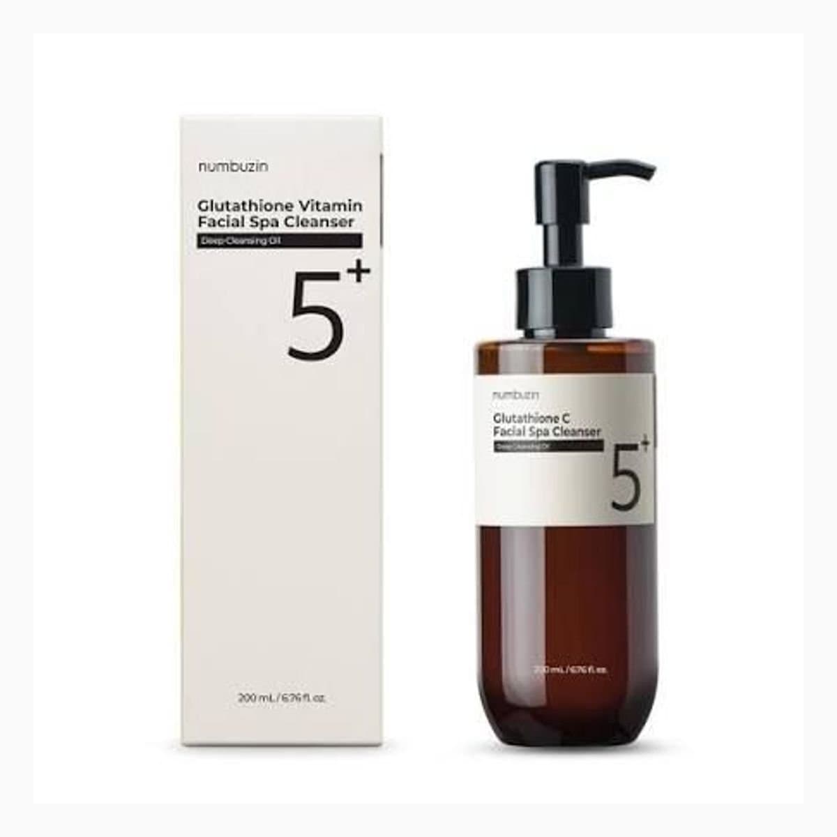 No.5+ Glutathione Vitamin Facial Spa Cleanser