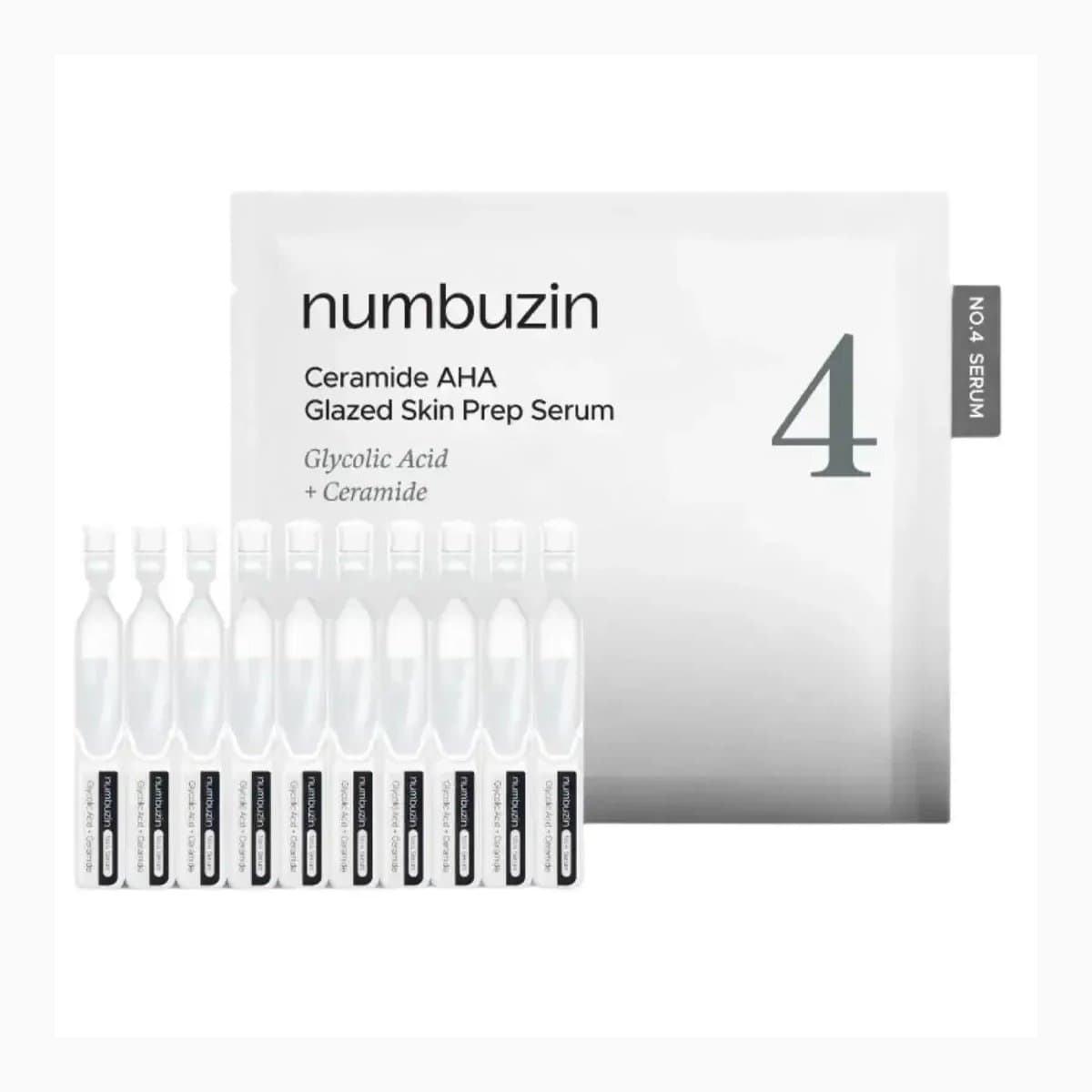 No.4 Ceramide AHA Glazed Skin Prep Serum