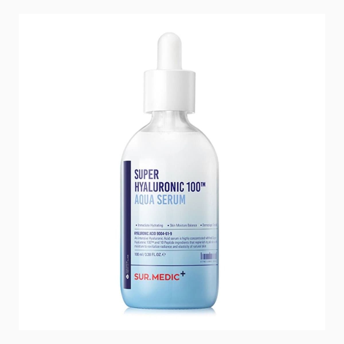 SUR.MEDIC+
 SUPER HYALURONIC 100TM AQUA SERUM
