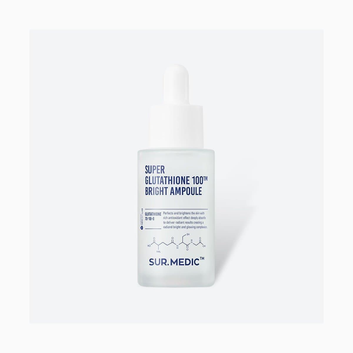 SUR.MEDIC+
 SUPER GLUTATHIONE 100TM BRIGHT AMPOULE