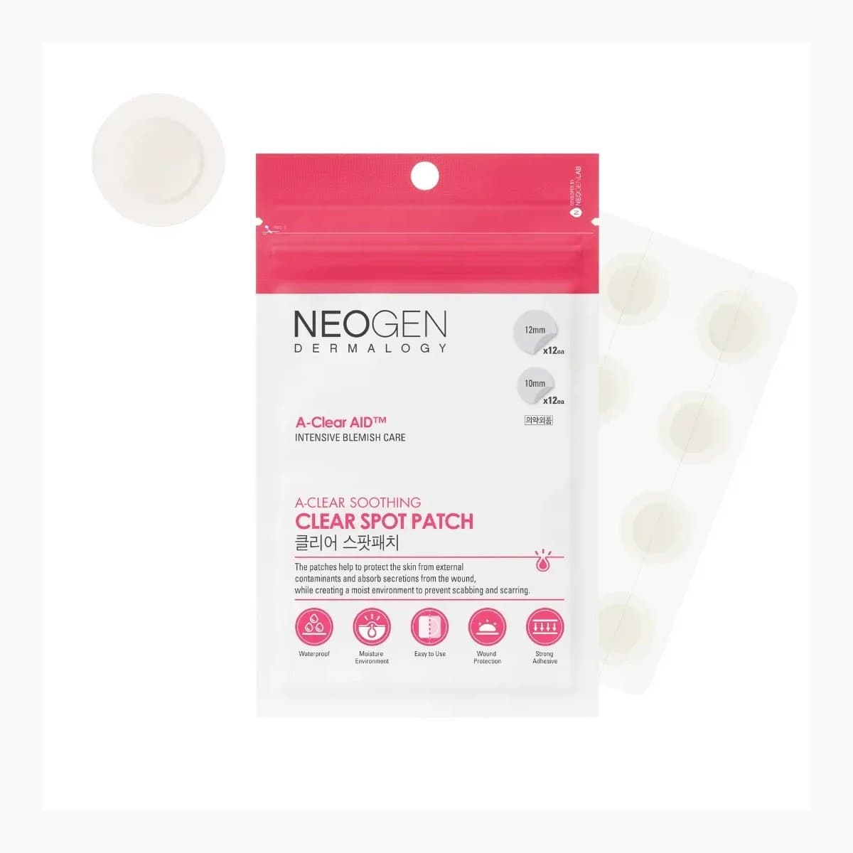 NEOGEN DERMALOGY A-CLEAR SOOTHING SPOT PATCH