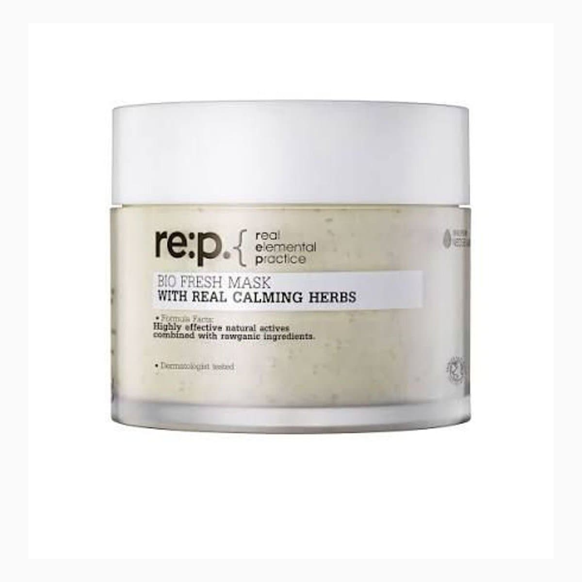 RE:P
 BIO FRESH MASK WITH REAL CALMING HERB